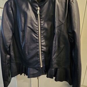 NWT NY&CO Faux Leather Jacket